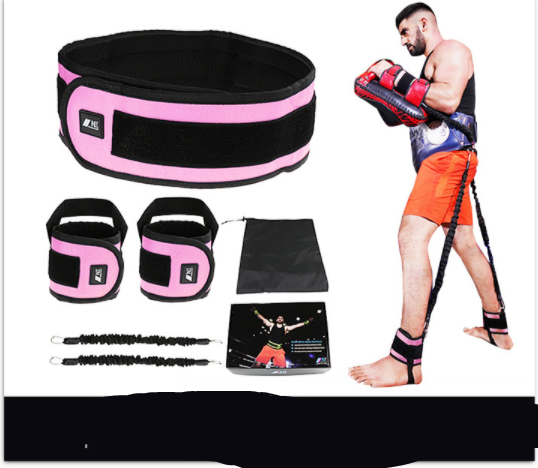 Leg Squat Boxing Combat Training Resistance Bands Fitness Fighting Force