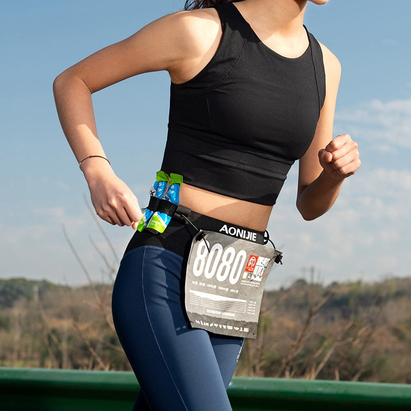 Marathon Bib Number Running Reflective Belt