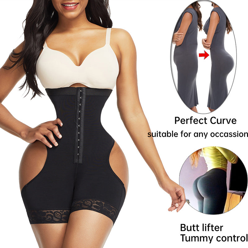 Women Shapewear High Waist Butt Lifter Tummy Control Underwear Workout Trainer