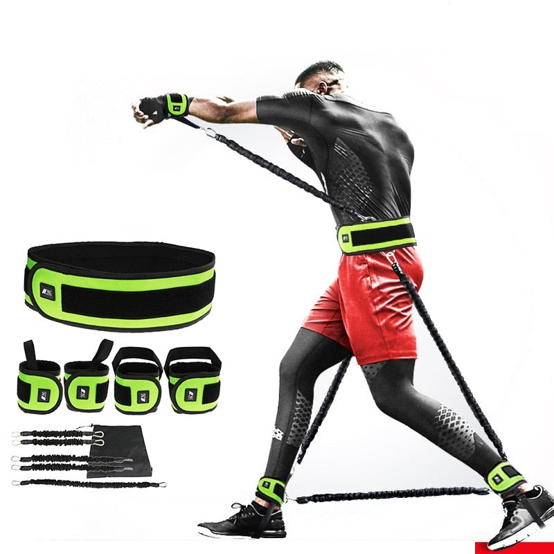 Leg Squat Boxing Combat Training Resistance Bands Fitness Fighting Force