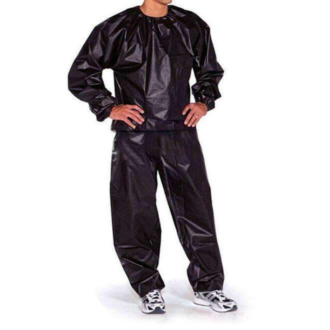 Heavy Duty Anti-rip Sauna Suit PVC Long Sleeve Unisex Clothes