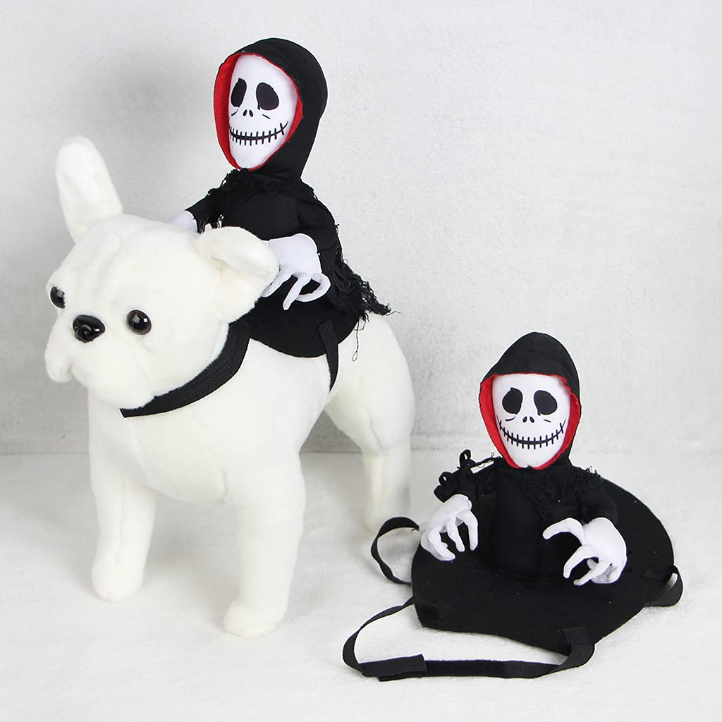 Funny Pet Halloween Costume Decoration Dress Up Cosplay Clothes Spider Pumpkin