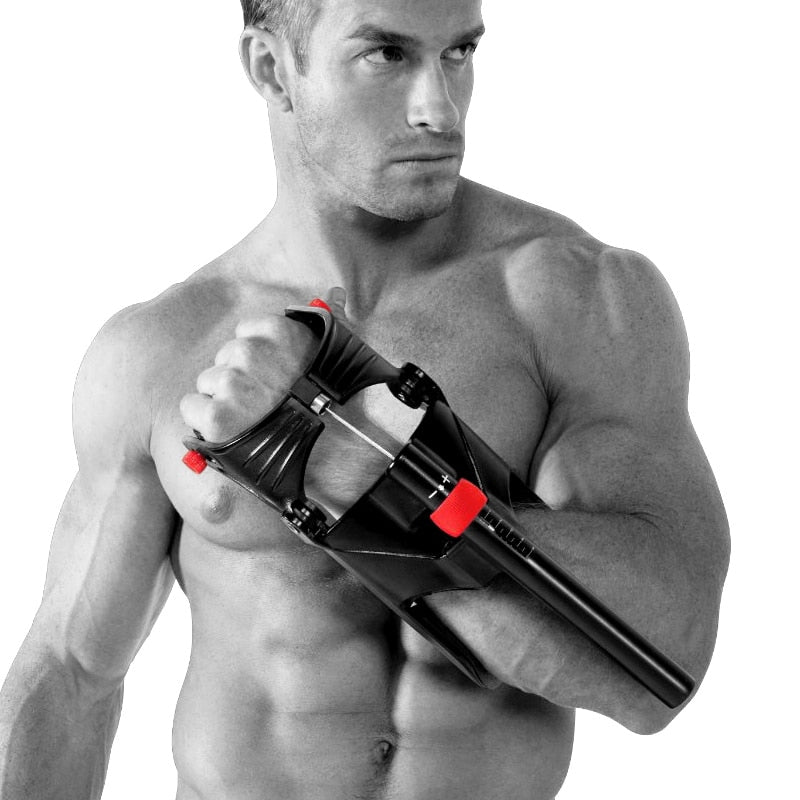 Hand Grip Exerciser Trainer Adjustable Anti-slide Wrist Device Power Developer