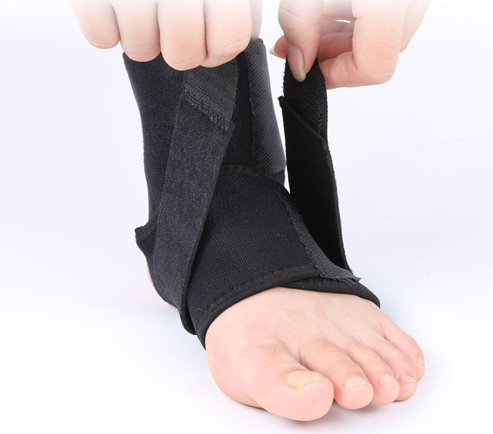 Ankle Brace Adjustable Sport Elastic Breathable Wrap Pad Foot Protection Sports