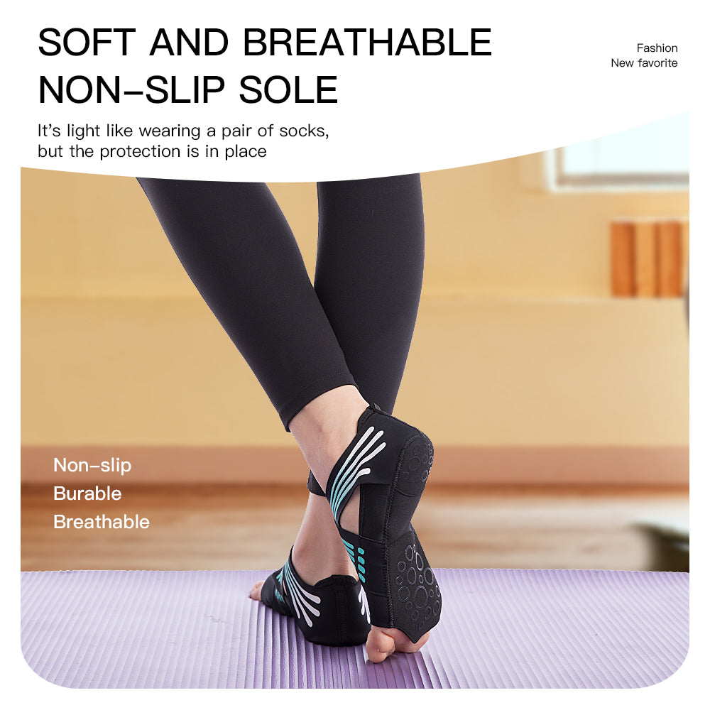 Professional Non-slip Gym Yoga Shoes Flat Soft Anti-slip Sole Ballet Fitness