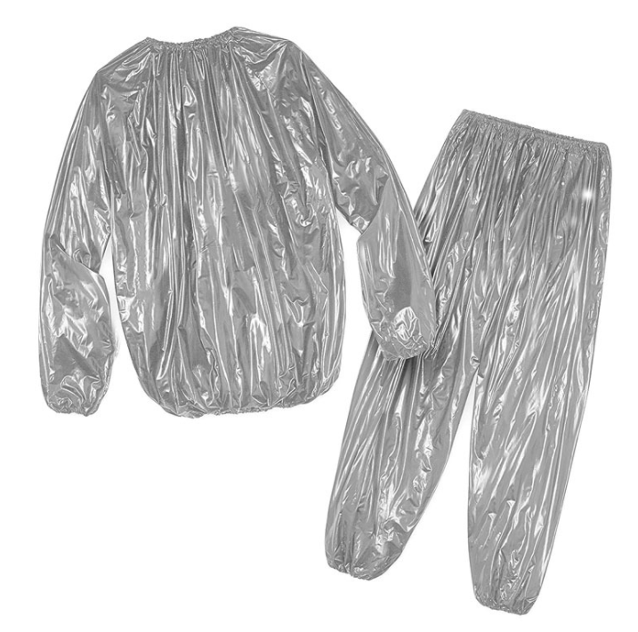 Heavy Duty Anti-rip Sauna Suit PVC Long Sleeve Unisex Clothes