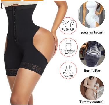Women Shapewear High Waist Butt Lifter Tummy Control Underwear Workout Trainer