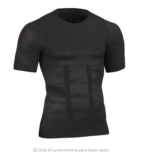 Men's Body Shaper Slimming T-shirt