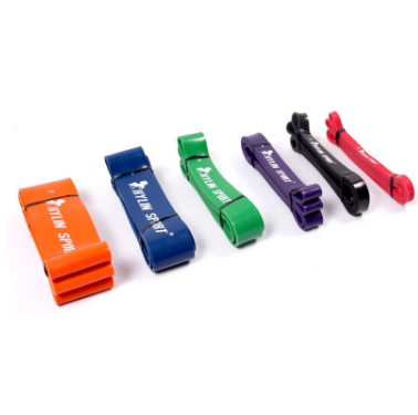 Nature Pure Latex Resistance Bands 6 Size Fitness Power Training Strength Loop