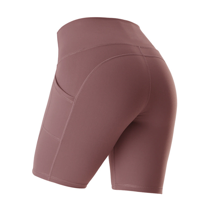 High Waist Fitness Gym Workout Leggings With Pockets Athletic Yoga Pants Slim
