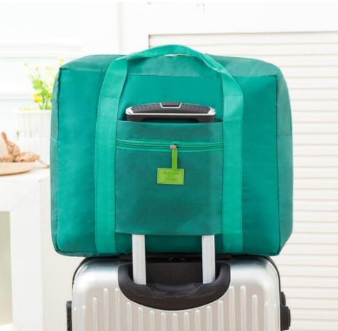 Large Capacity Foldable Travel Bag Nylon Waterproof Gym Duffel Folding