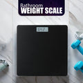 Black-digital Bathroom Scales 180KG Body Weight Weighing Scale Smart LED