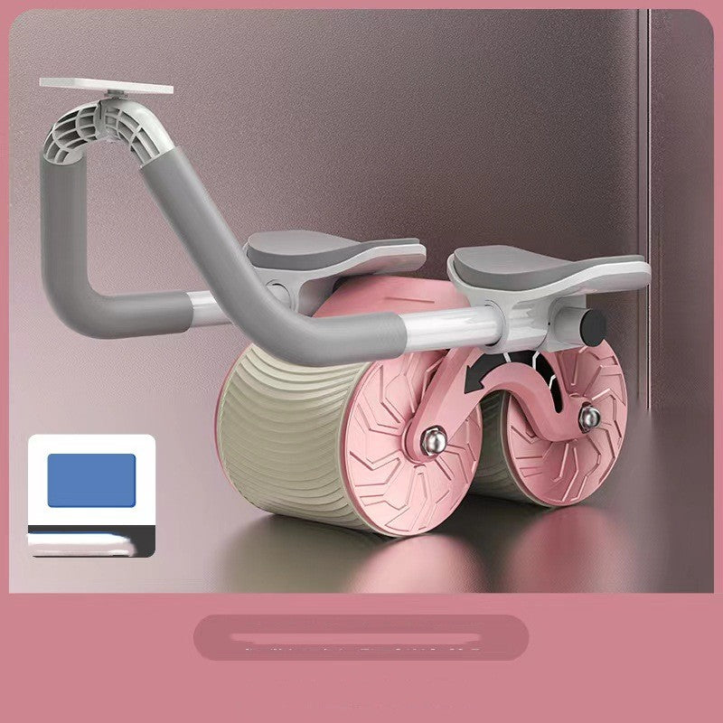 Abdominal Wheel Automatic Rebound AB Roller Elbow Support Men And Women Belly
