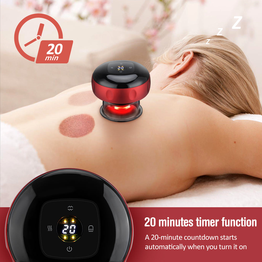 Electric Vacuum Cupping Massage Body Cups Anti-cellulite Therapy Massager For