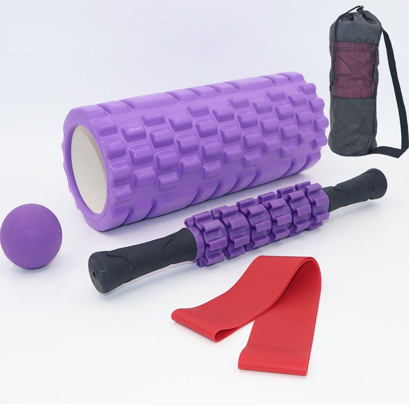 Fitness Foam Roller Massage Shaft Gear Bar Stick