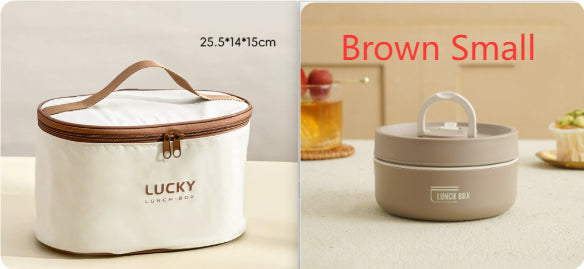 Portable Insulated Lunch Box With Cover