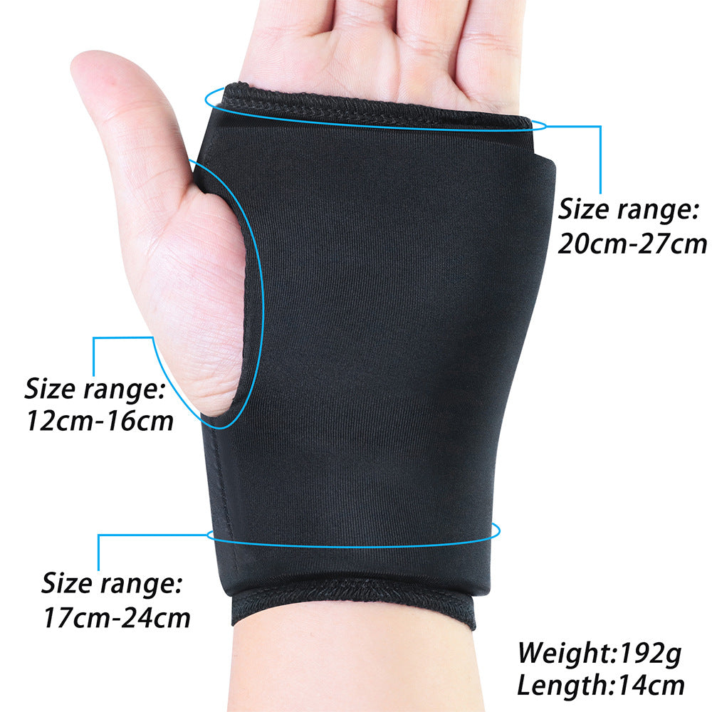 Wrist Ice Pack Wrap & Heating Pad Microwavable Cold Therapy Brace For Pain