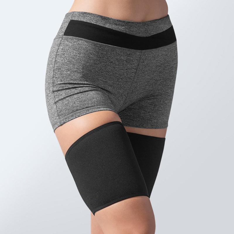 Thermo Thighs Shaper Slimming Compression Leg Wrap Sleeve Workout Sweat Sauna