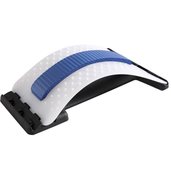 Back Stretcher Adjustable Cracker Massage Waist Neck Fitness Lumbar Cervical
