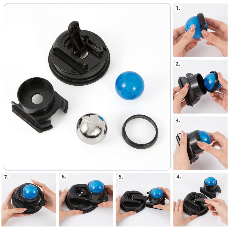 Wall-mounted Suction Cup Massage Ball