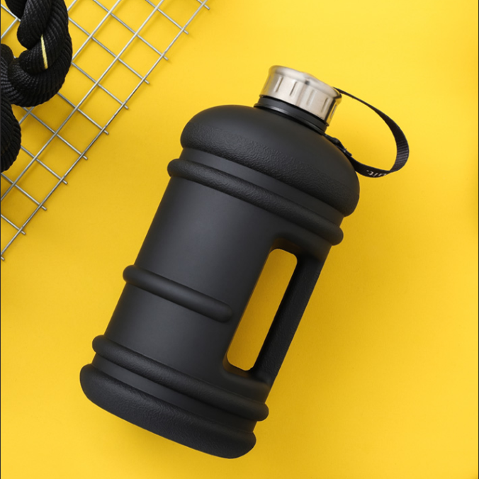 Fitness Water Bottle 1.3L Large Capacity Scale Sports