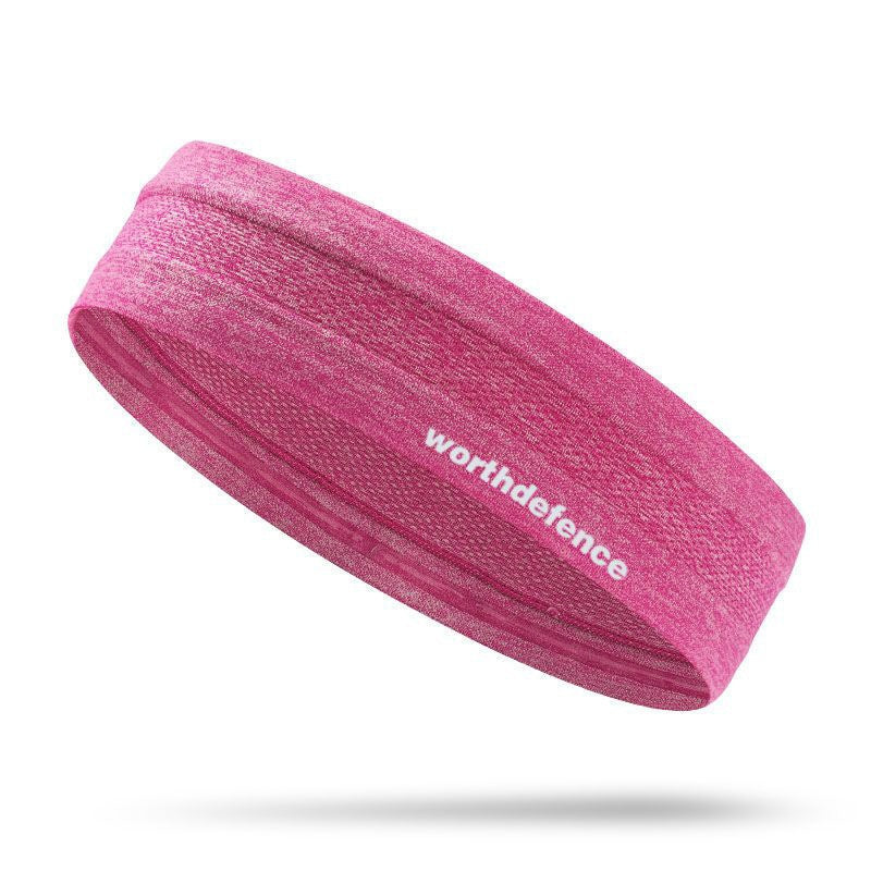 Sports Headband For Sweat Wicking And Moisture Management