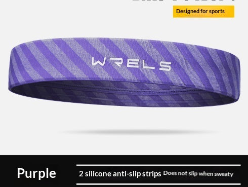 Outdoor Sports Headband Mens Basketball Non-slip Sweatband Hair Securing