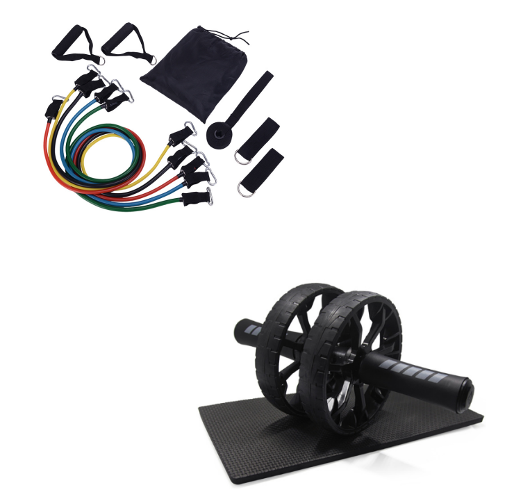 Keep Fit Wheels Slimming No Noise Abdominal Wheel Ab Roller For Gymnastics