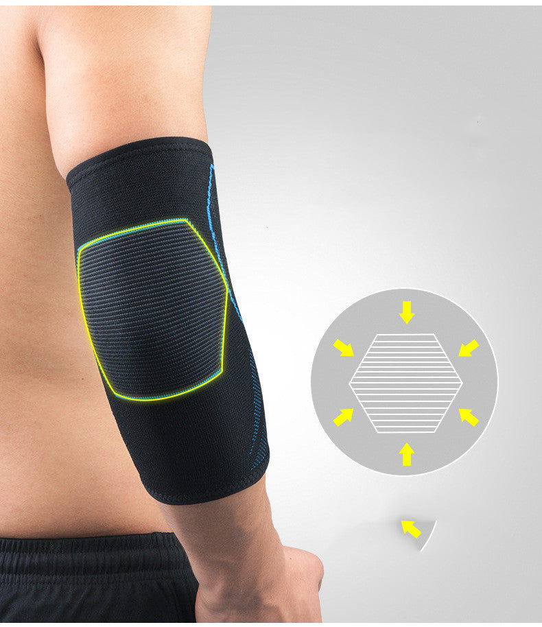 Sports Elbow Guard Knitted Non-slip Pressure Sleeve Fitness Protective Gear
