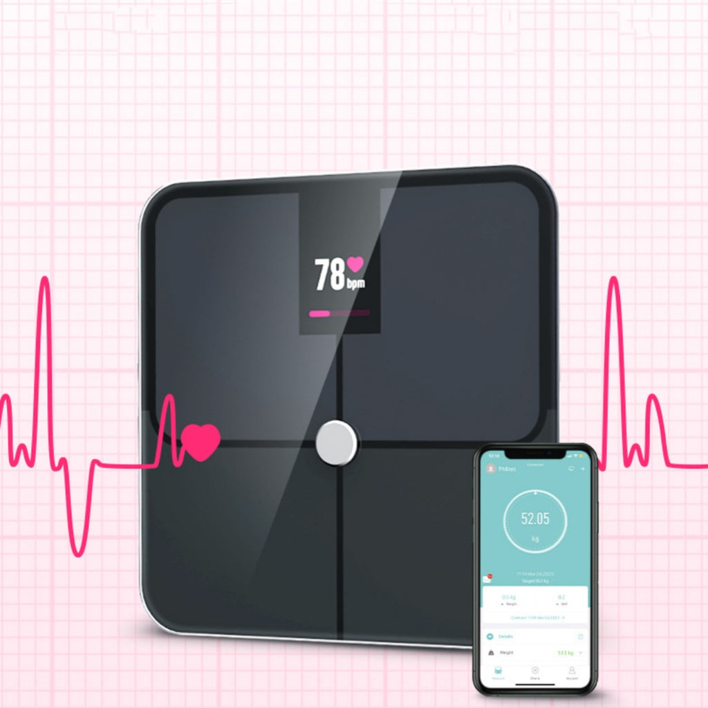 Smart Bluetooth VA Color Screen Home Body Scale