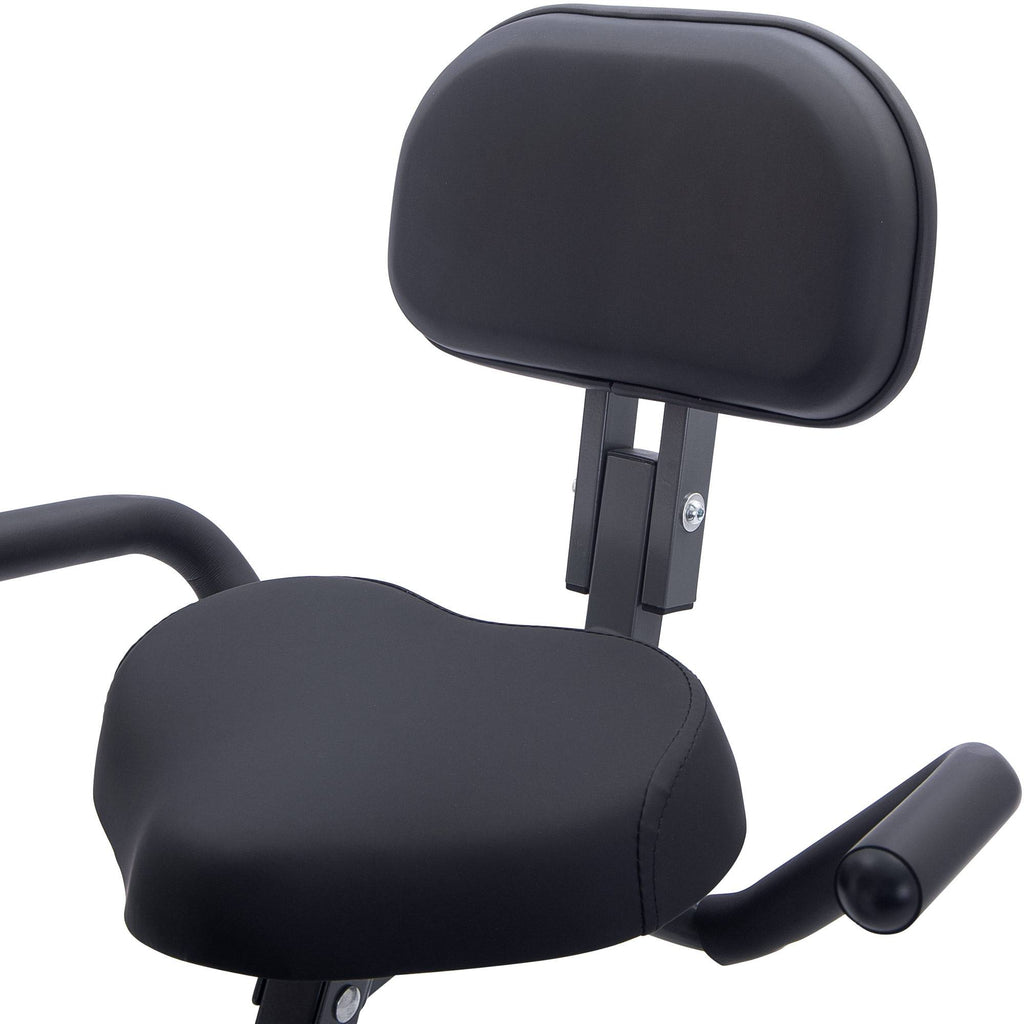 Folding Exercise Bike Fitness Upright Recumbent X-bike Adjustable Resistance