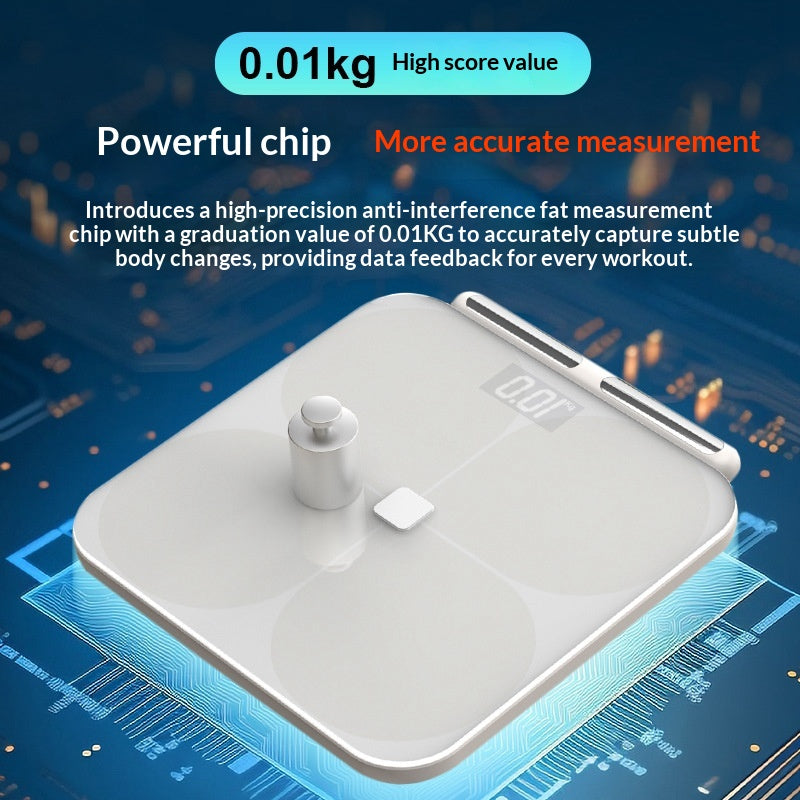 Eight Electrode Intelligent Body Scale