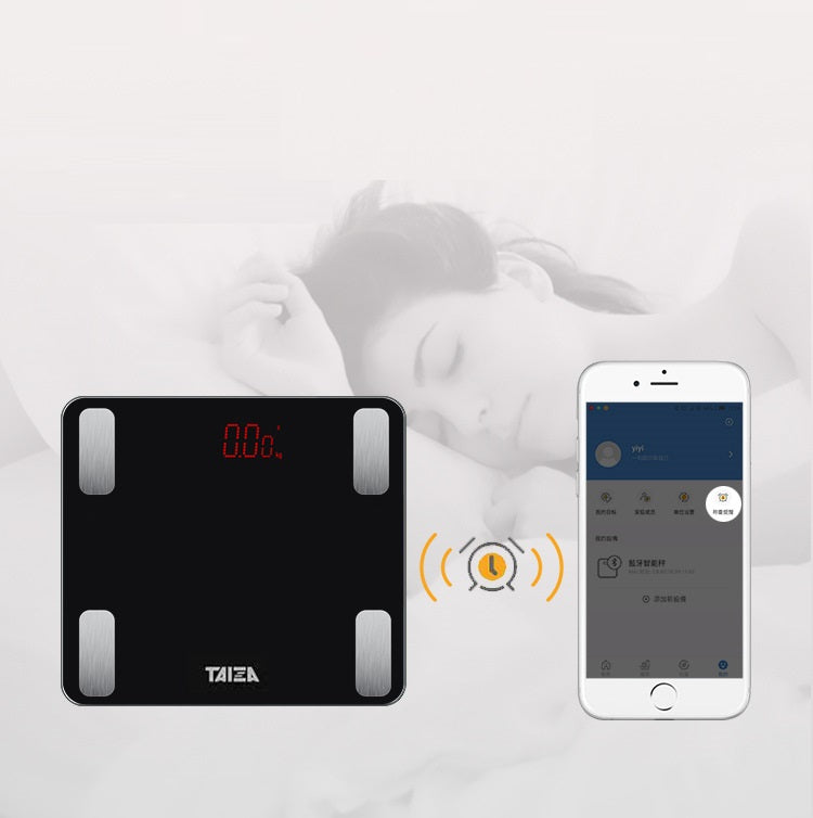 ABS All-inclusive Smart Household Weighing Scale LED Electronic Body