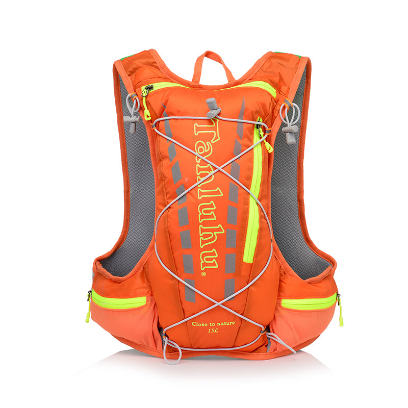 Lightweight Running Hydration Vest Backpack 15L Outdoor Trail Marathon Cycling