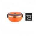 Stainless Steel Round Lunch Box - Single Or Multi-layer Bento Container With