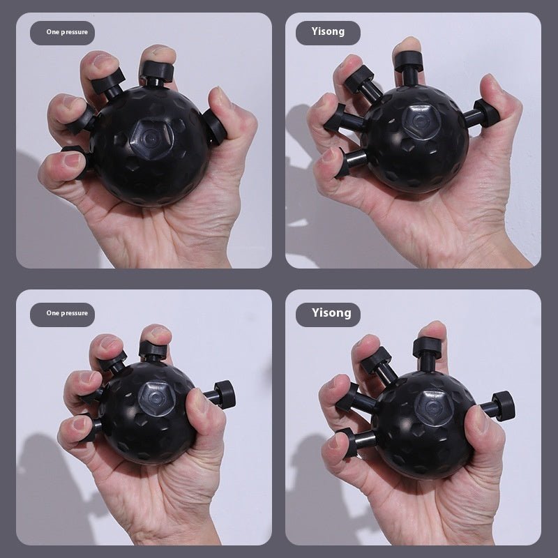 Gym Finger Hand Strengthener Grip Adjustable Resistance Balls Gripper Exerciser
