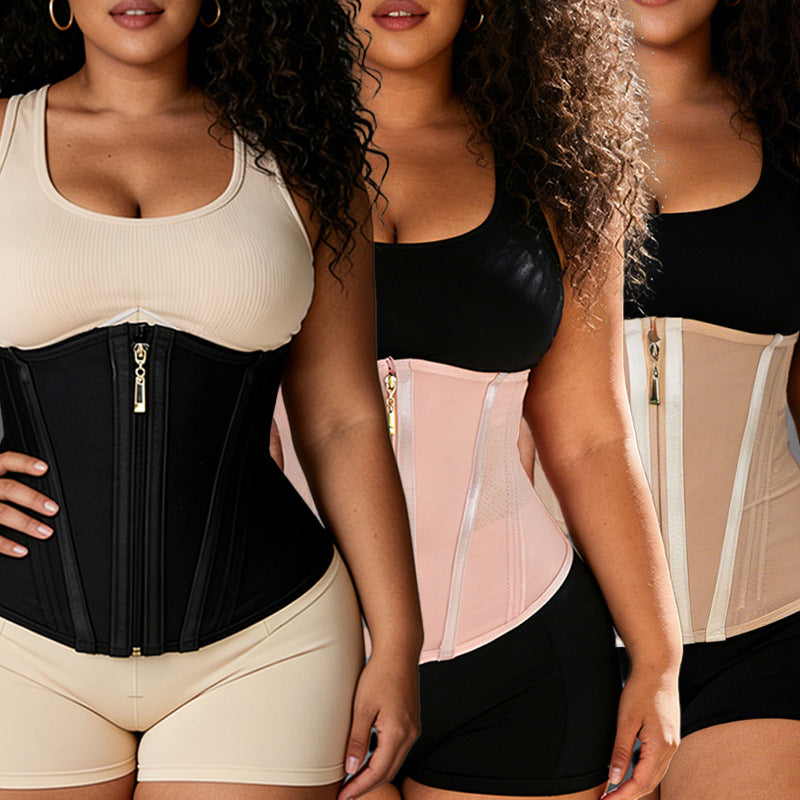Shapewear Mesh Hourglass Waist Trainer Plus-size Sportswear