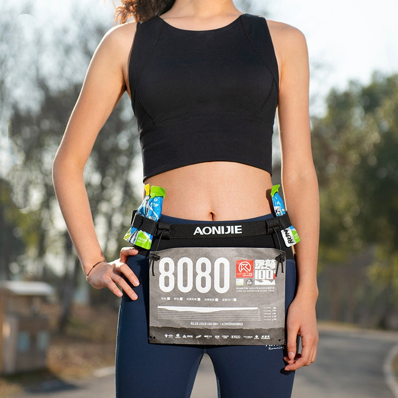 Marathon Bib Number Running Reflective Belt