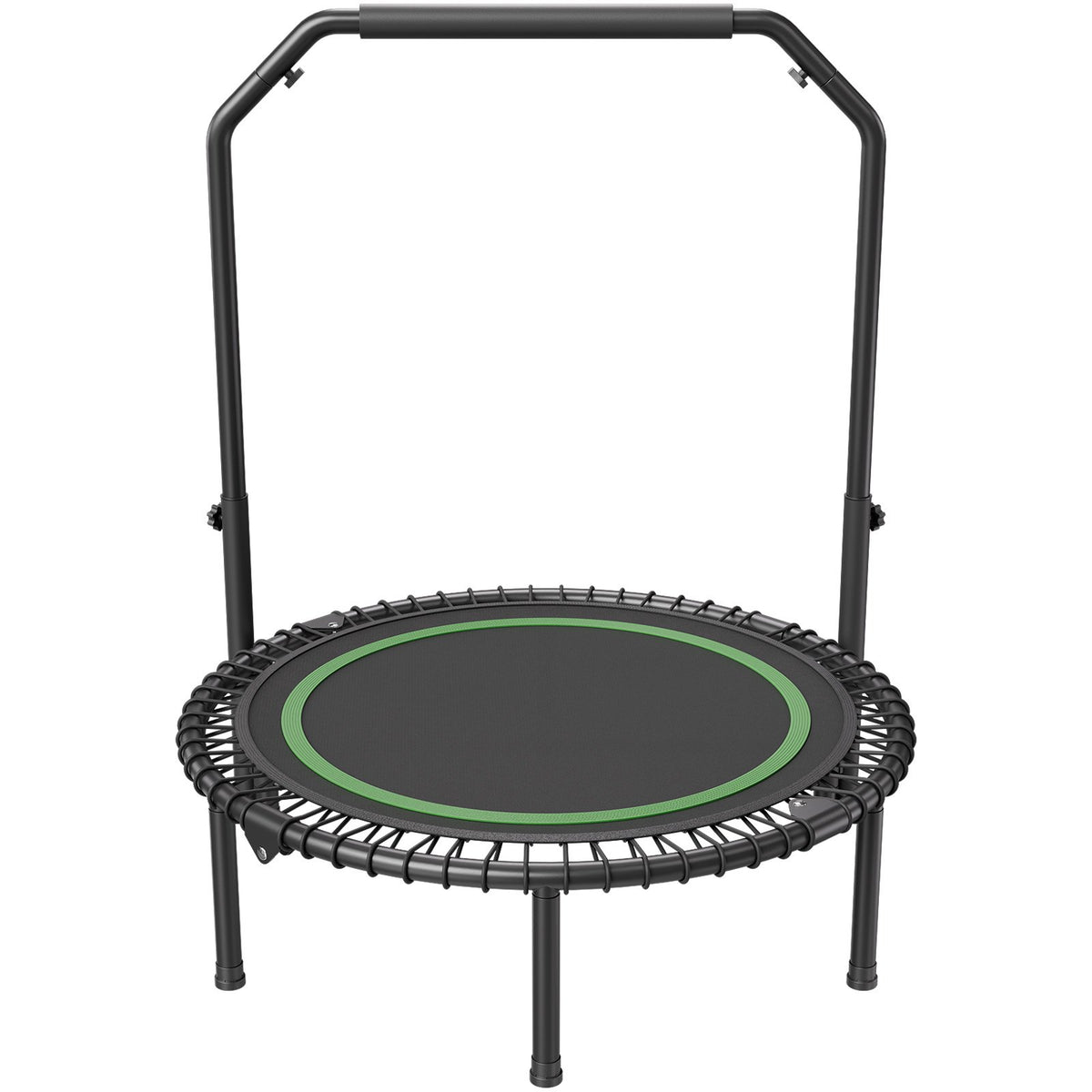 Foldable Mini Trampoline 40 Inch Fitness Rebounder Max Load 330lbs Exercise