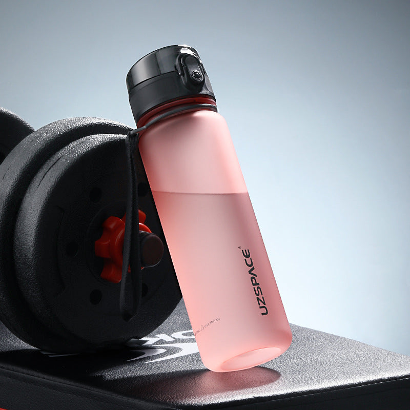 Colorful Sports Water Cup Outdoor Travel Fitness Bottle