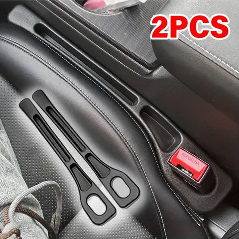 2Pcs Car Seat Gap Filler Seat Crevice Storage Box Pocket Between Seats Console Organizer Decoration Interior Car Accessories