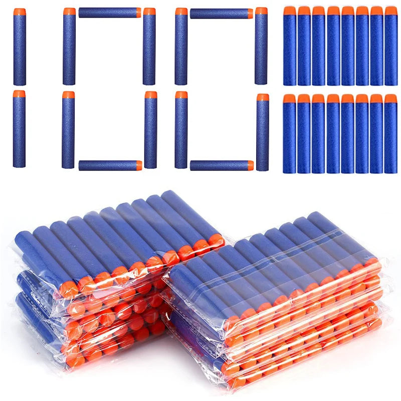 7,2 cm 100 stücke Für Nerf Weiche Kugeln Darts Runde Kopf Refill Schwamm Darts Kinder Kinder Spielzeug Pistole Kugeln Für NERF N-Strike Blasters