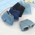 2022 Newest Multi Style Denim 11.5" Jeans Bottoms Shorts For Doll Clothes Outfits Short Pants For Blythe 1/6 Dolls Accessories