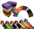1pcs Sports Sweatband Cotton 15*8cm Terry Cloth Wrist Sweat Bands Tennis Fitness Basketball Wristband Wrist Support Protection