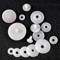 20/50Pcs 15/20/25/30/35/45mm Weiß Kunststoff DIY Puppe gelenke Teddybär Machen Handwerk Kinder Spielzeug Puppen Zubehör Für Kind Spielzeug