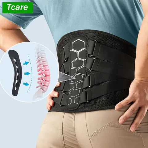 Back Support for Lower Back Pain, Sciatica, Herniated Disc, Scoliosis, Back Support Belt with Soft Padding, Lightweight Lumbar Support
