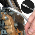 Car Clutch Brake Bleeder Hose Hydraulic Clutch Disposable Valve Pipe Bleeder Tool Replacement Adapter Kit Car Accessories