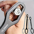 Universal Double-Ended Self-Tightening Wrench – 3–17 mm Adjustable Ratchet Tool