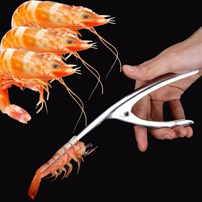 Küchengerät Edelstahl Garnelen schäler Garnelen schäler Schnur schneider Reinigung Garnelen schnur Angeln Hummer schälen Meeres früchte Werkzeug