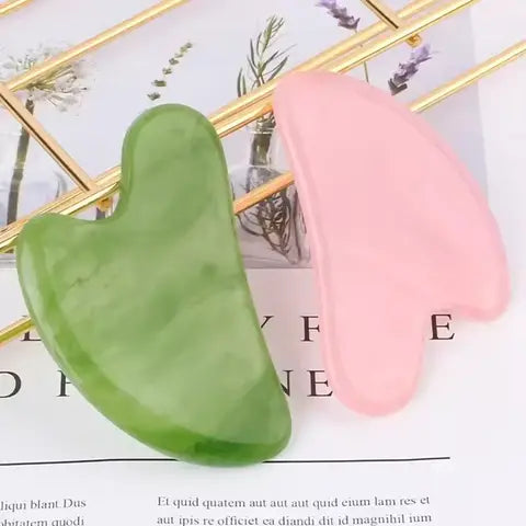 Gua Sha Board Körpermassage-Tool, Bienenwachs-Guasha-Schabewerkzeug, Gesichts-Schabeplatte, Schönheitsmassage für Nacken und Rücken, SPA-Massage-Tool